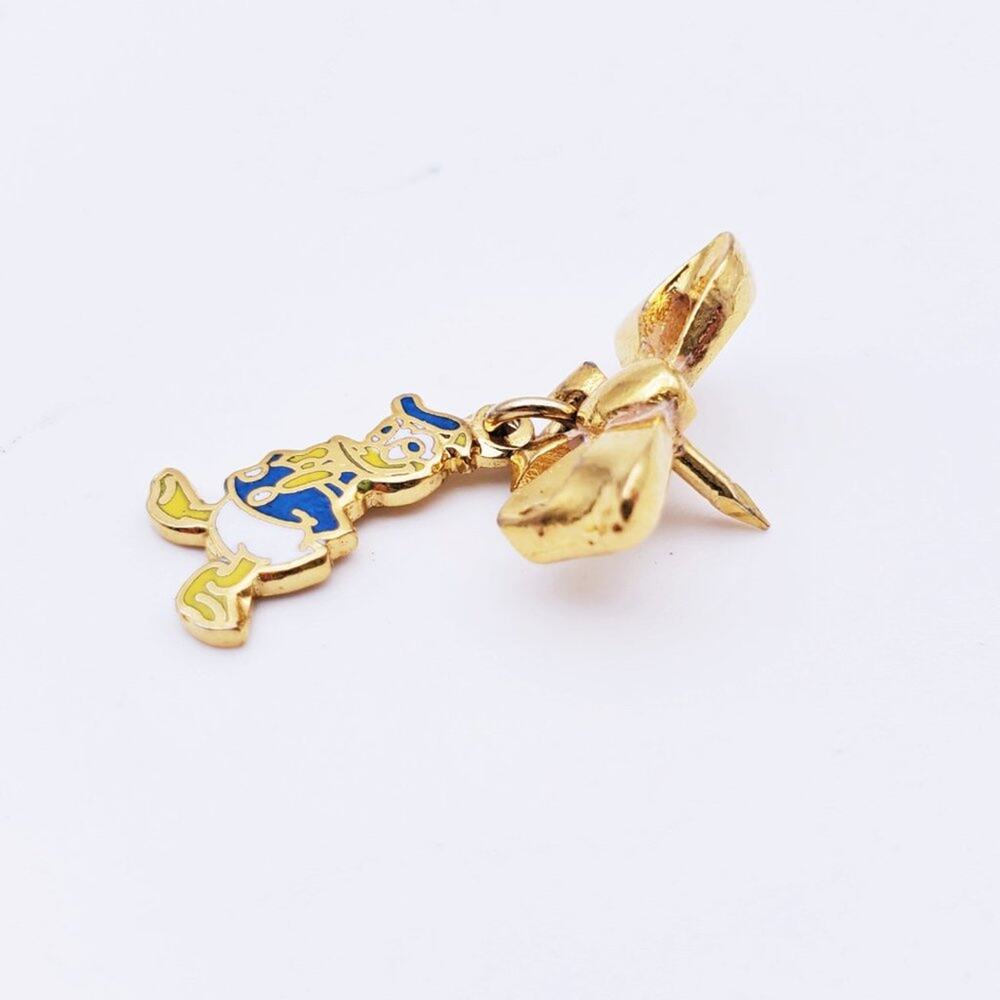Vintage Walt Disney Productions Donald Duck Bow Pin - Picture 6 of 8